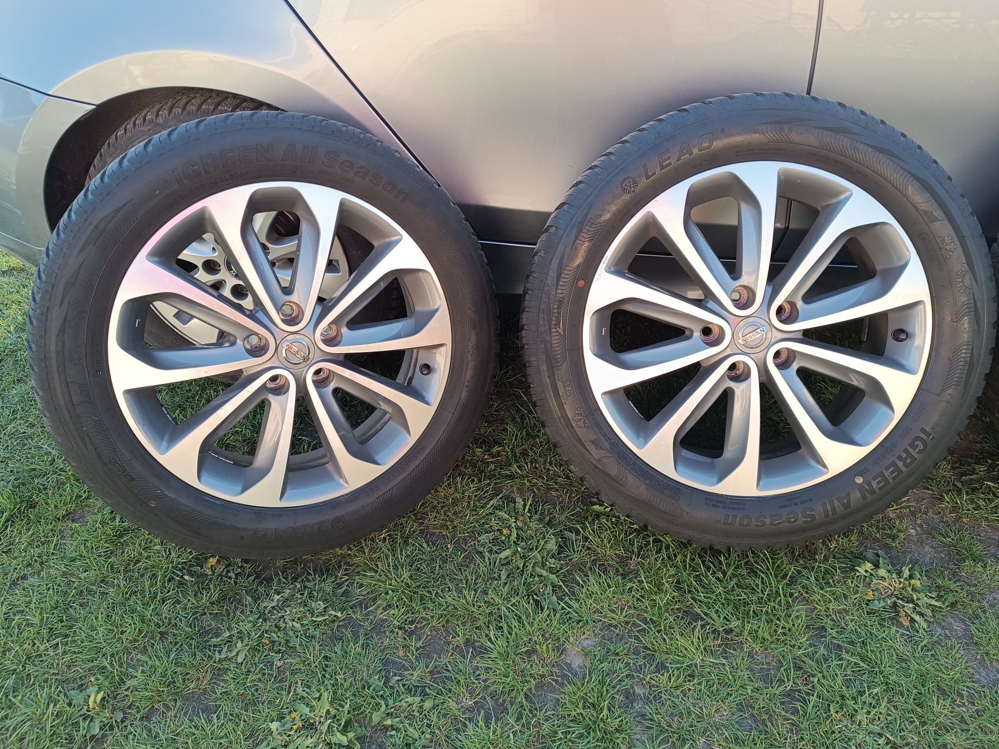 Oryginalne alufelgi 18 nissan Qashqai 5x114,3