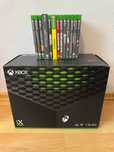 Xbox Series X oraz 13 gier - stan BDB