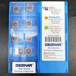 Токарные пластины по стали DESKAR CCMT09T304 LF9018, НАБОР ИЗ 10 ШТ