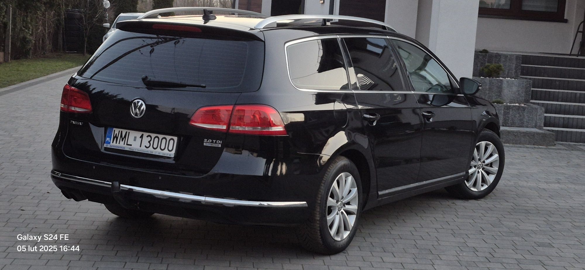 VW Passat B7 2.0TDI 140KM Navi Skóra Alkantara Hak Tempomat Zadbany!