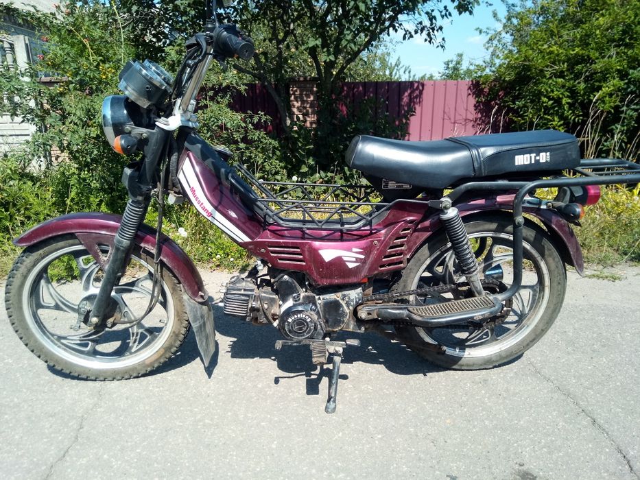 мопед Delta на ходу