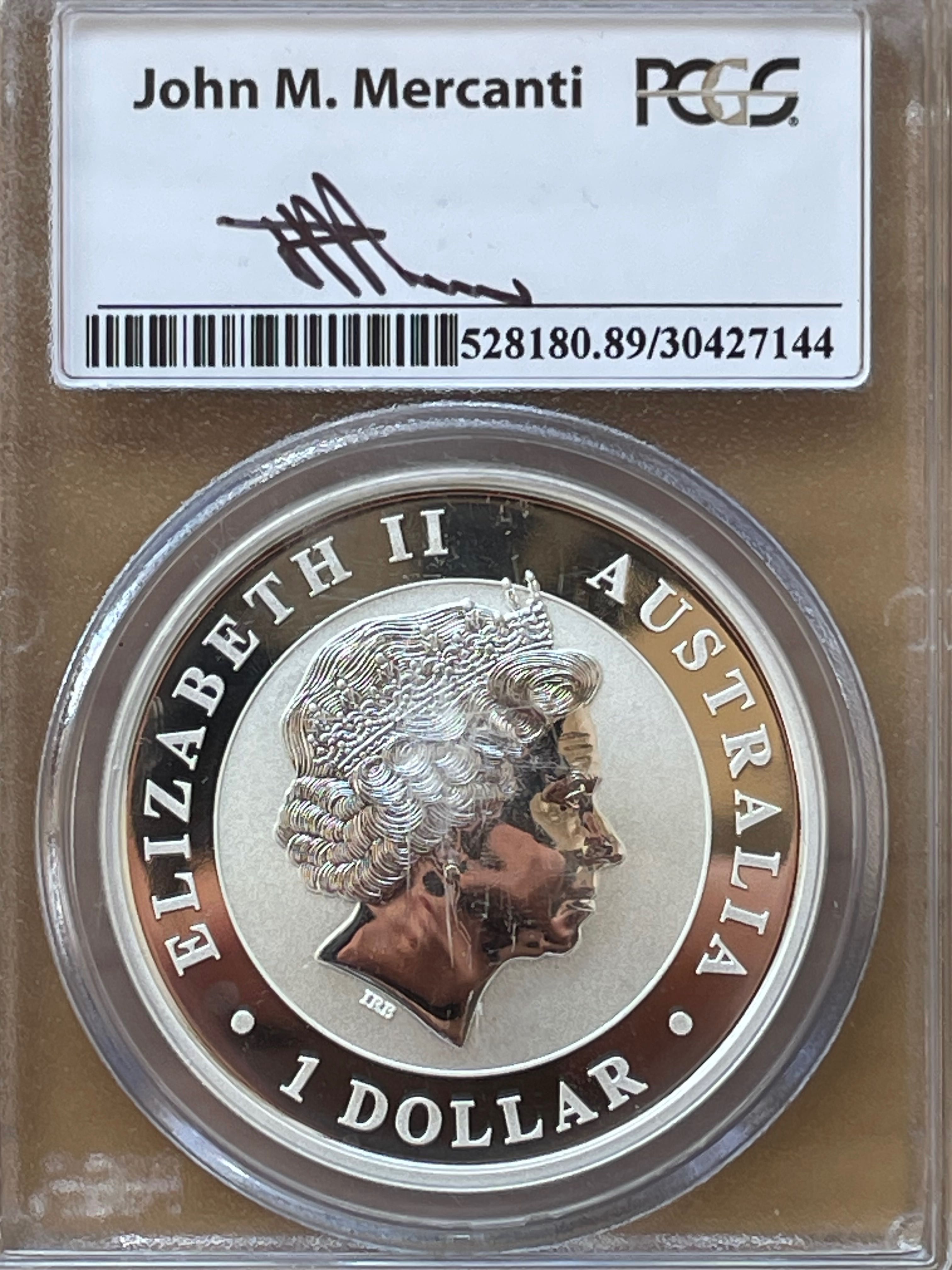 Australian Wedge-tailed Eagle 2014 w slabie PCGS