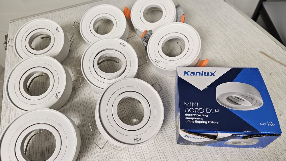 Oprawa natynkowa wpuszczana Kanlux 1x GU10 230V