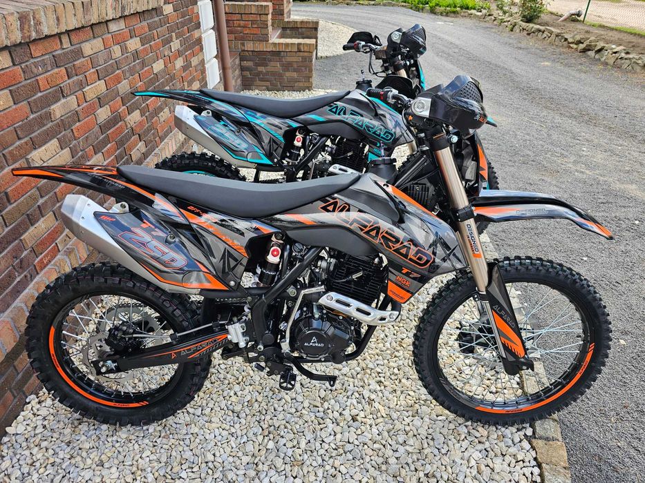 Cross Alfarad T7 250cc 25km RATY DOWÓZ nowa edycja berreta asix kayo