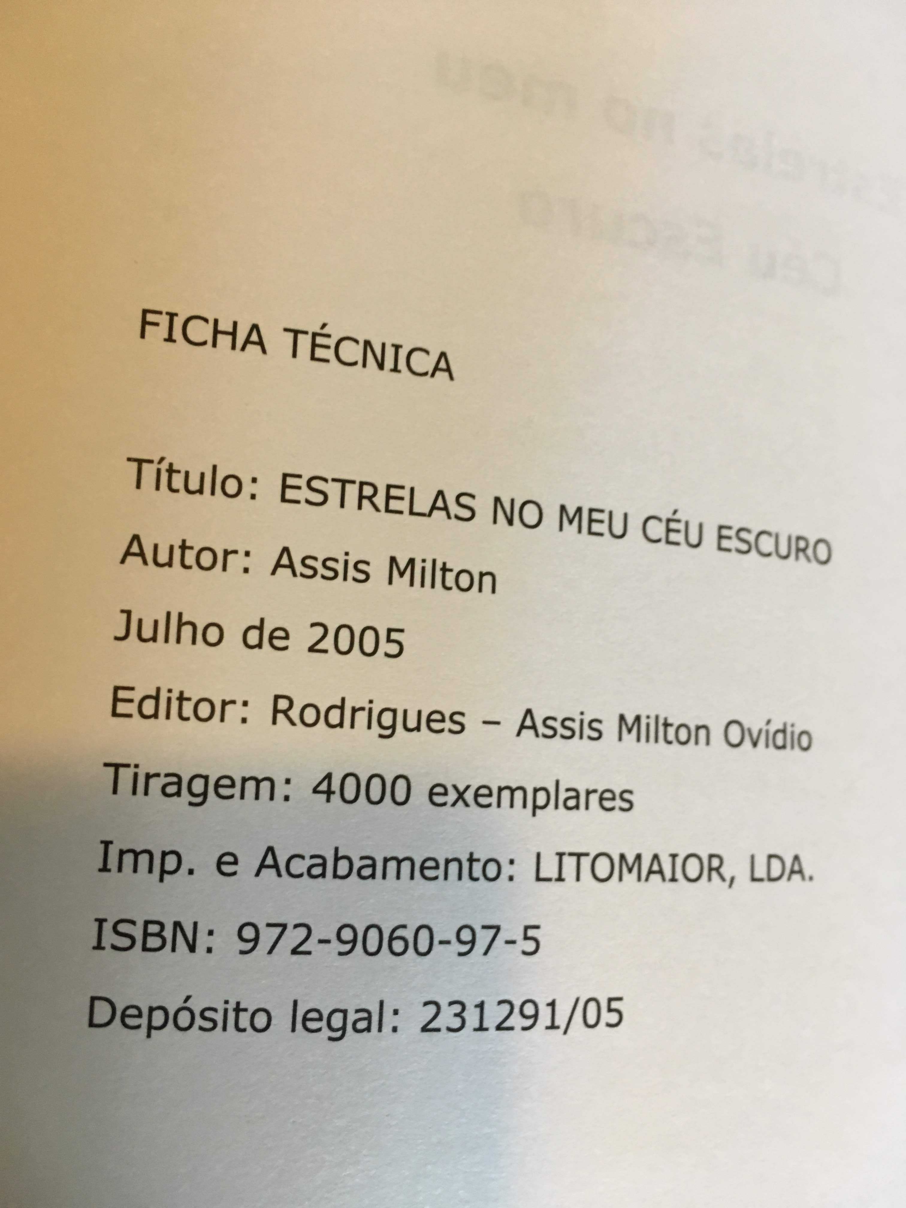 Livro Estrelas no meu Céu Escuro