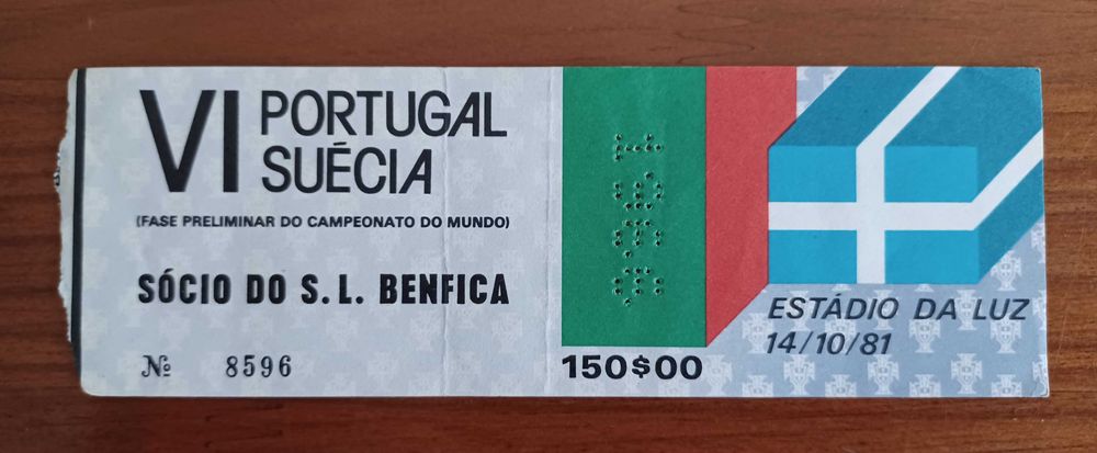 Bilhete de Futebol