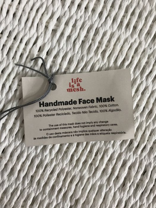 3 máscaras tecido tamanho L