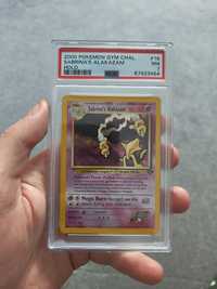 Sabrina's Alakazam Gym Challenge PSA karta Pokemon TCG NM