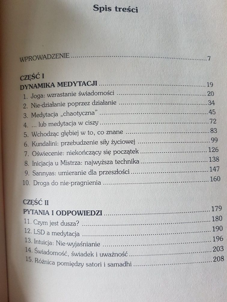 Osho - Medytacja sztuka ekstazy