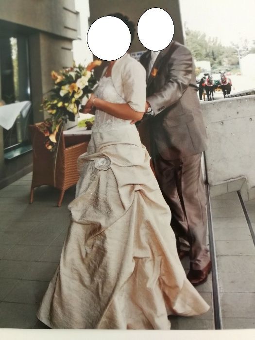 suknia ślubna ecrue