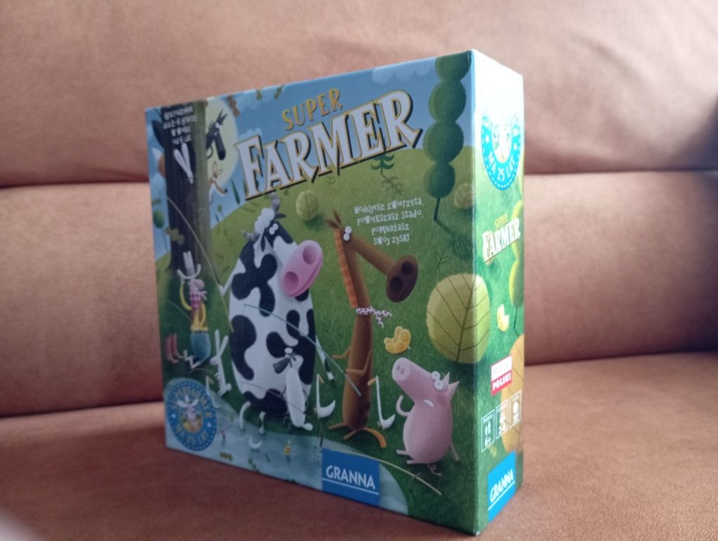 Gra Super Farmer GRANNA dla dzieci gra rodzinna