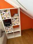 Praktyczny i funkcjonalny regał IKEA - biały mat, 2 sztuki, Polecam!