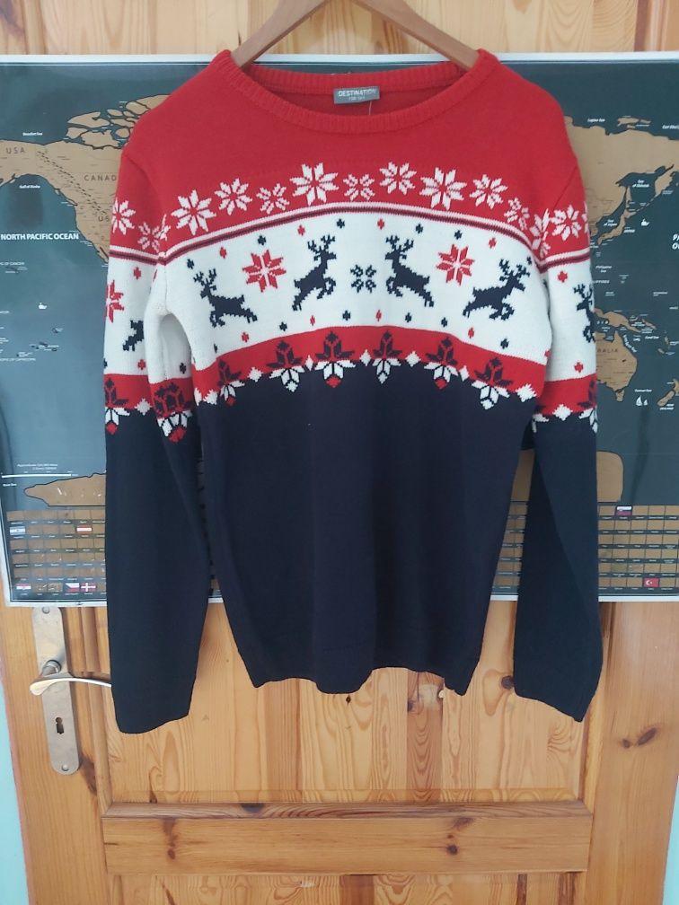 Sweter świąteczny DESTINATION 158/164