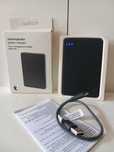 Powerbank 4000mAh nowy granatowy