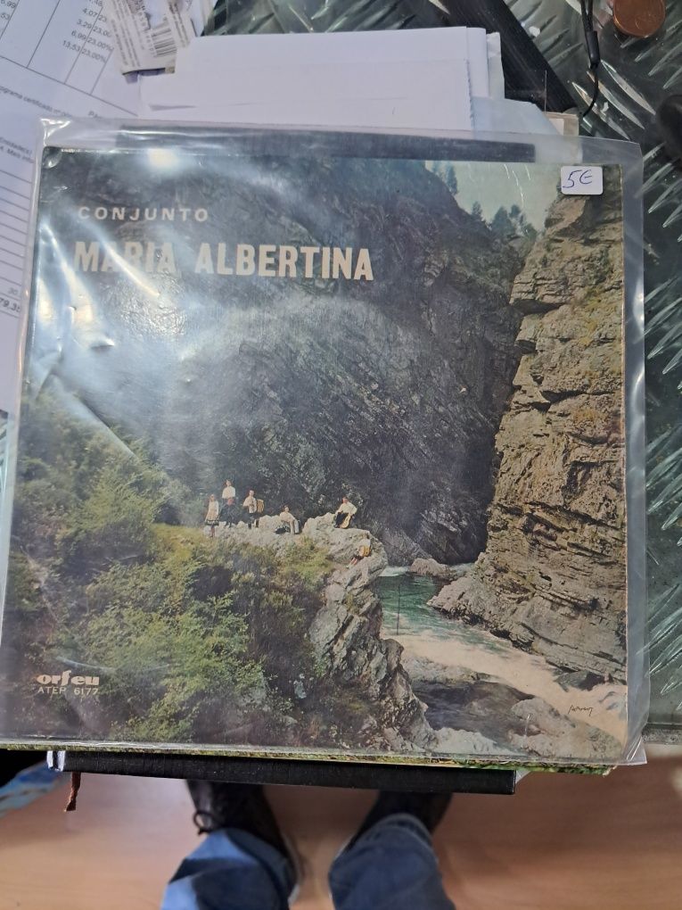 Discos vinil conjunto tipico maria albertina