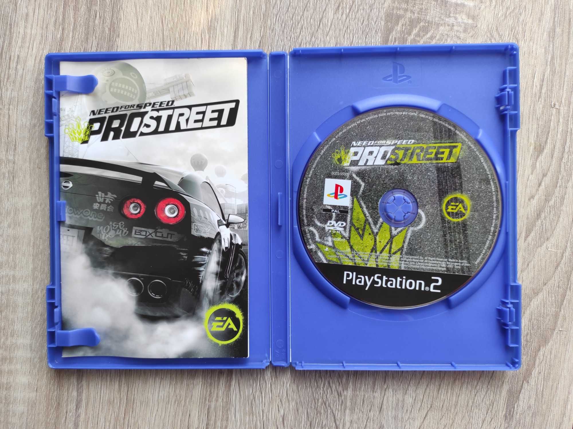 Need for Speed ProStreet PL - PS2 - Stan Płyty Bardzo dobry