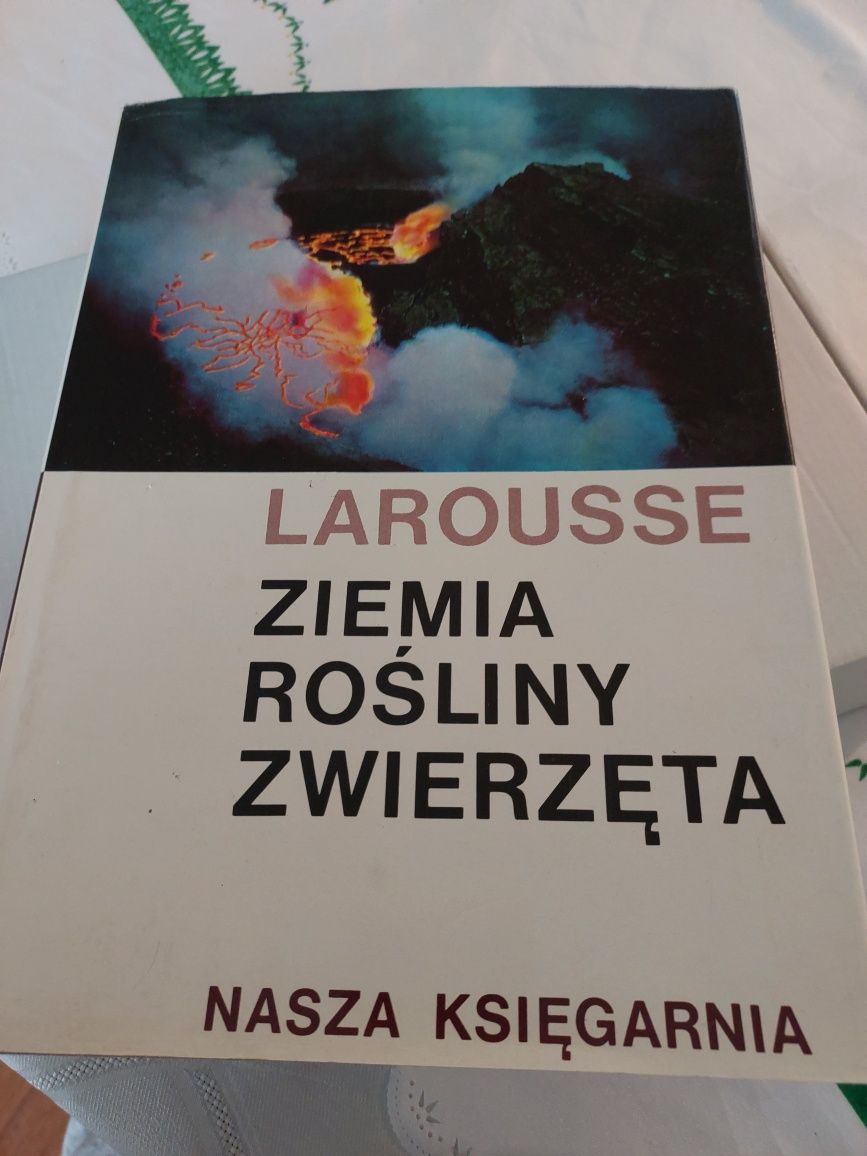 LEKSYKON Natura ALBUM LAROUSSE Ziemia ROŚLINY Zwierzęta Encyklopedia