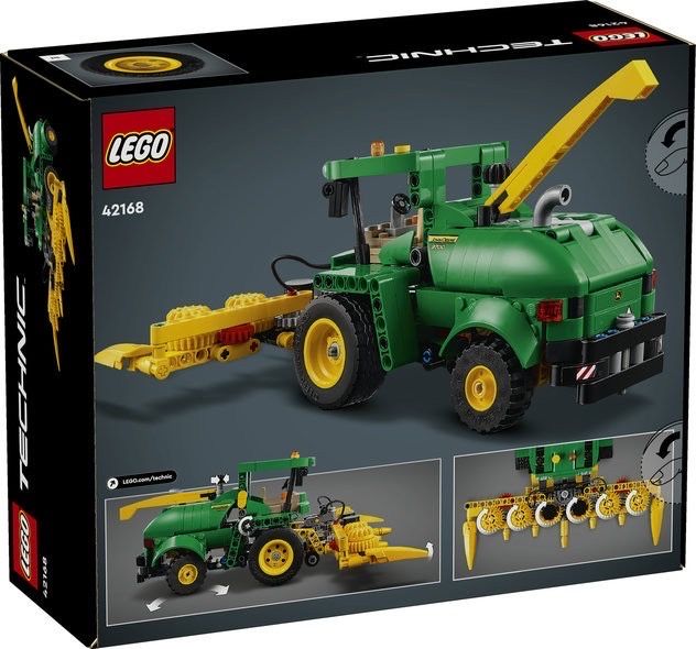 LEGO Technic Кормозбиральний комбайн John Deere 9700 (42168) лего