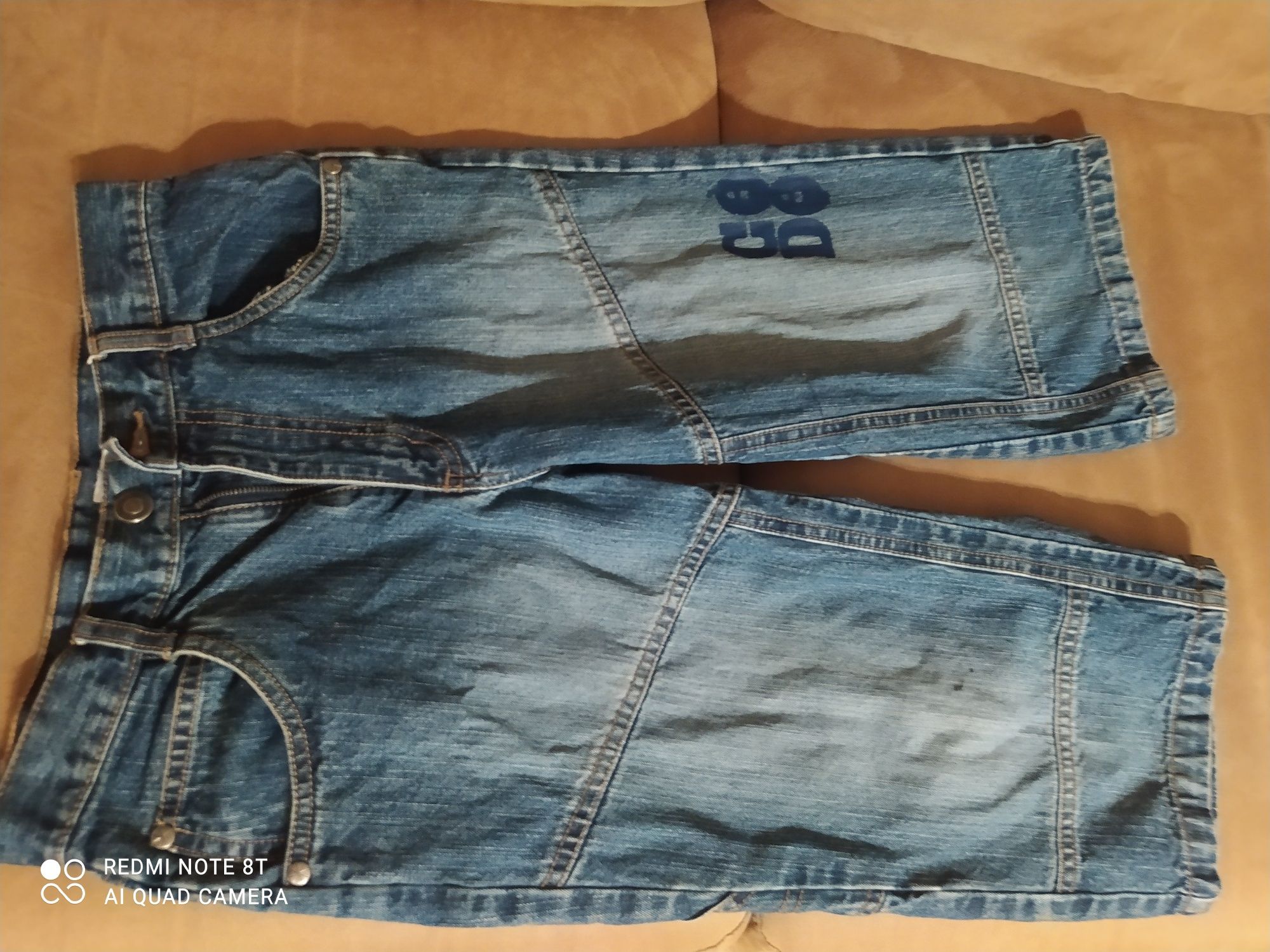 Бриджі джинсові для хлопчика. Розмір 134/140