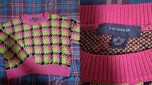 Светр зелено-рожевий PRIMARK M-XL