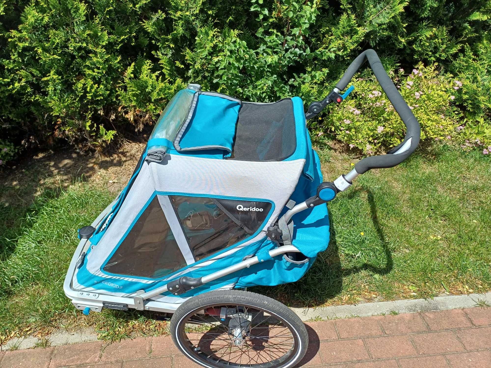 Przyczepka rowerowa  Qeridoo speedkid 2