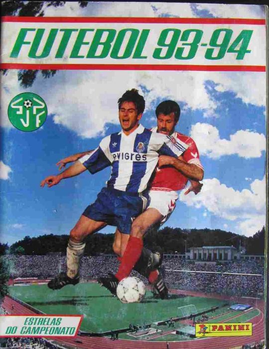 Cromos colecção Futebol 93/94