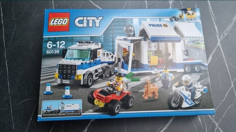 Lego City 60139 mobilne centrum dowodzenia policji