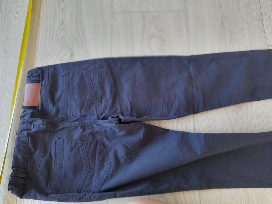 Spodnie granatowe r 164