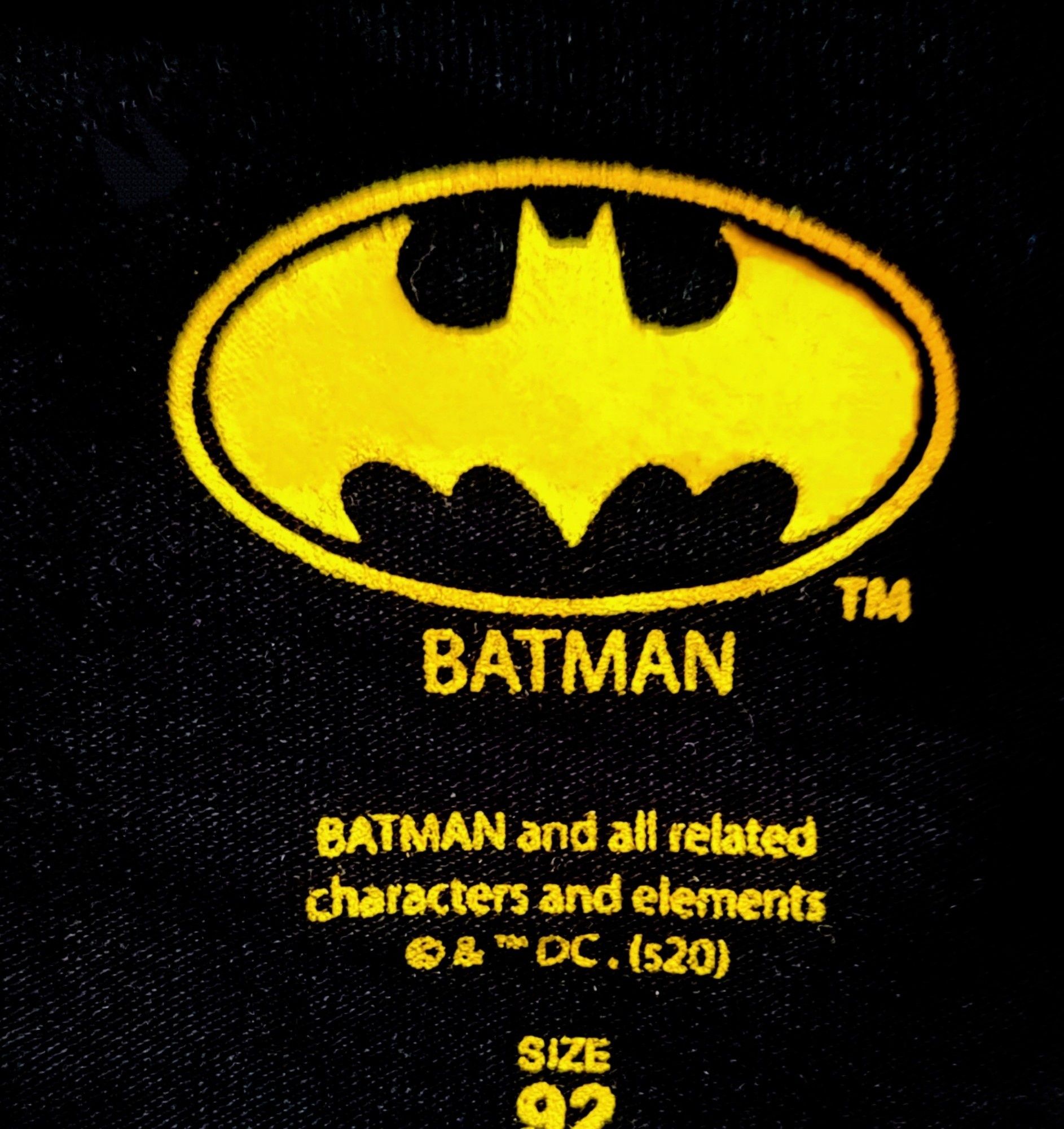 Body dziecięce Batman 86/92