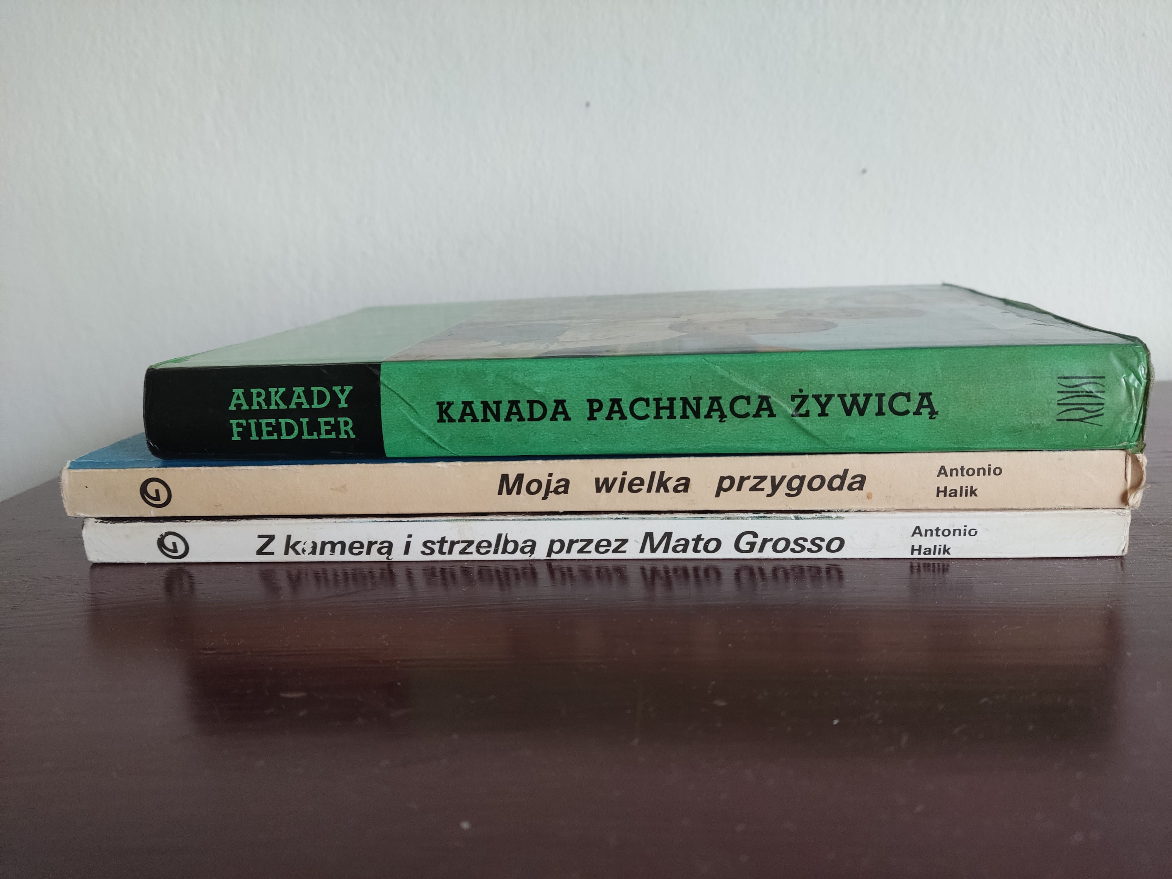 Antonio Tony Halik Arkady Fiedler 3 książki