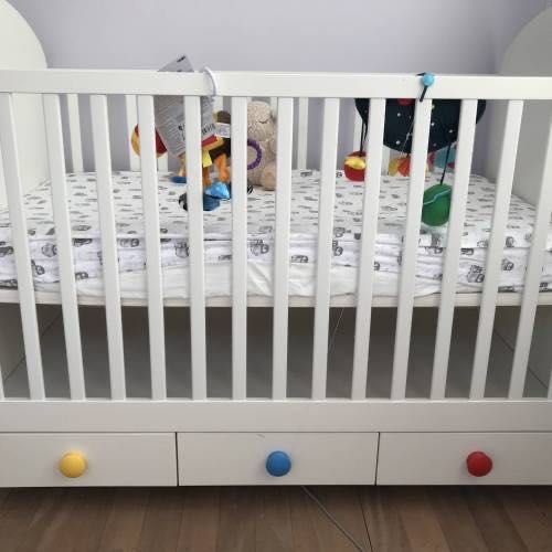 Berço IKEA GONATT e colchão