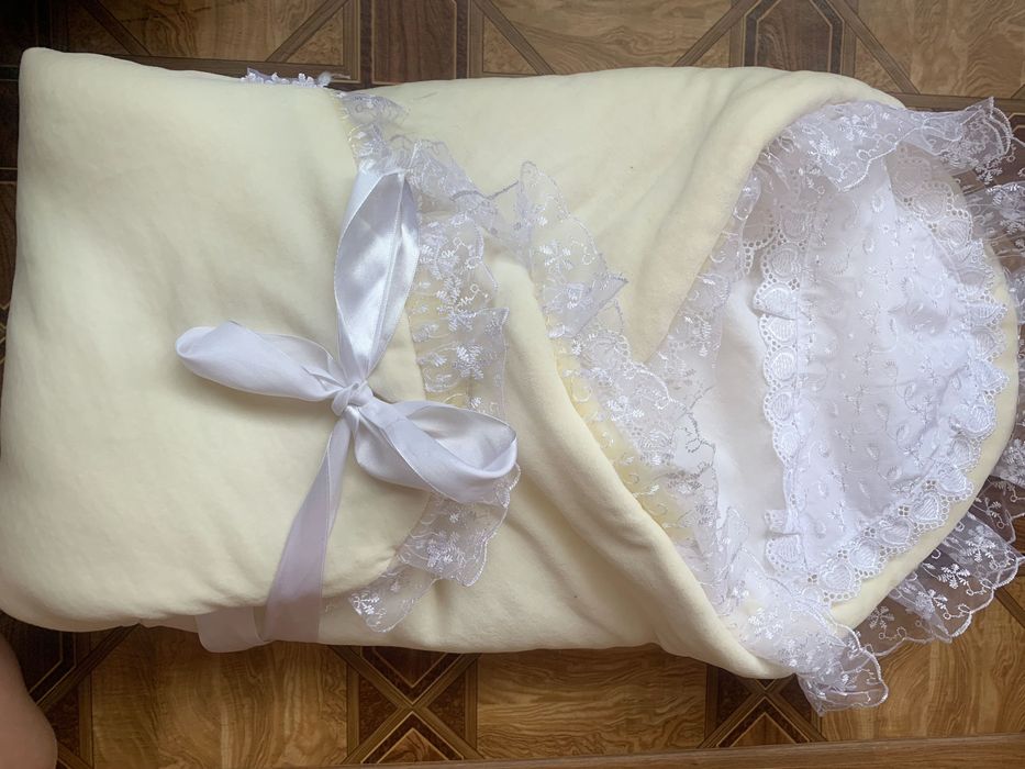 Конверт на виписку дитини овчина