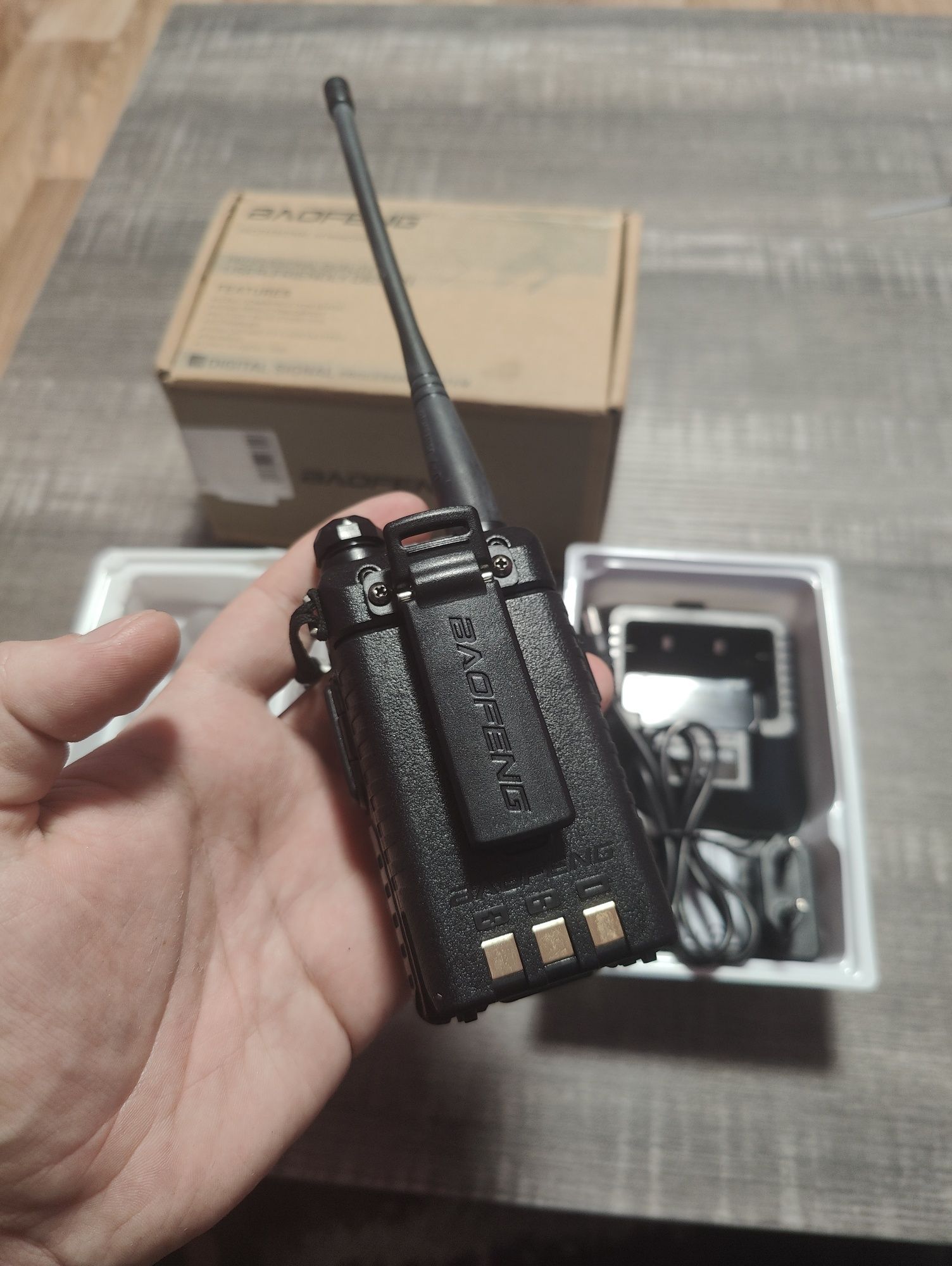 Рація baofeng UV-5R black нова повний комплект