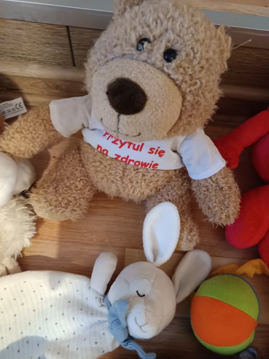 Nr430) zabawki maskotki pluszaki dla pupila psa kota