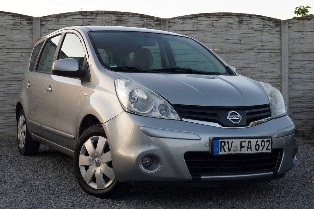 Nissan Note 2010r Lift 1.6 16v 110km Klima Nawigacja PDC 2x felgi