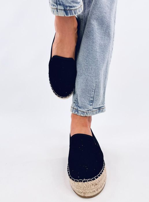 Espadryle Ażurowe Rigois Black