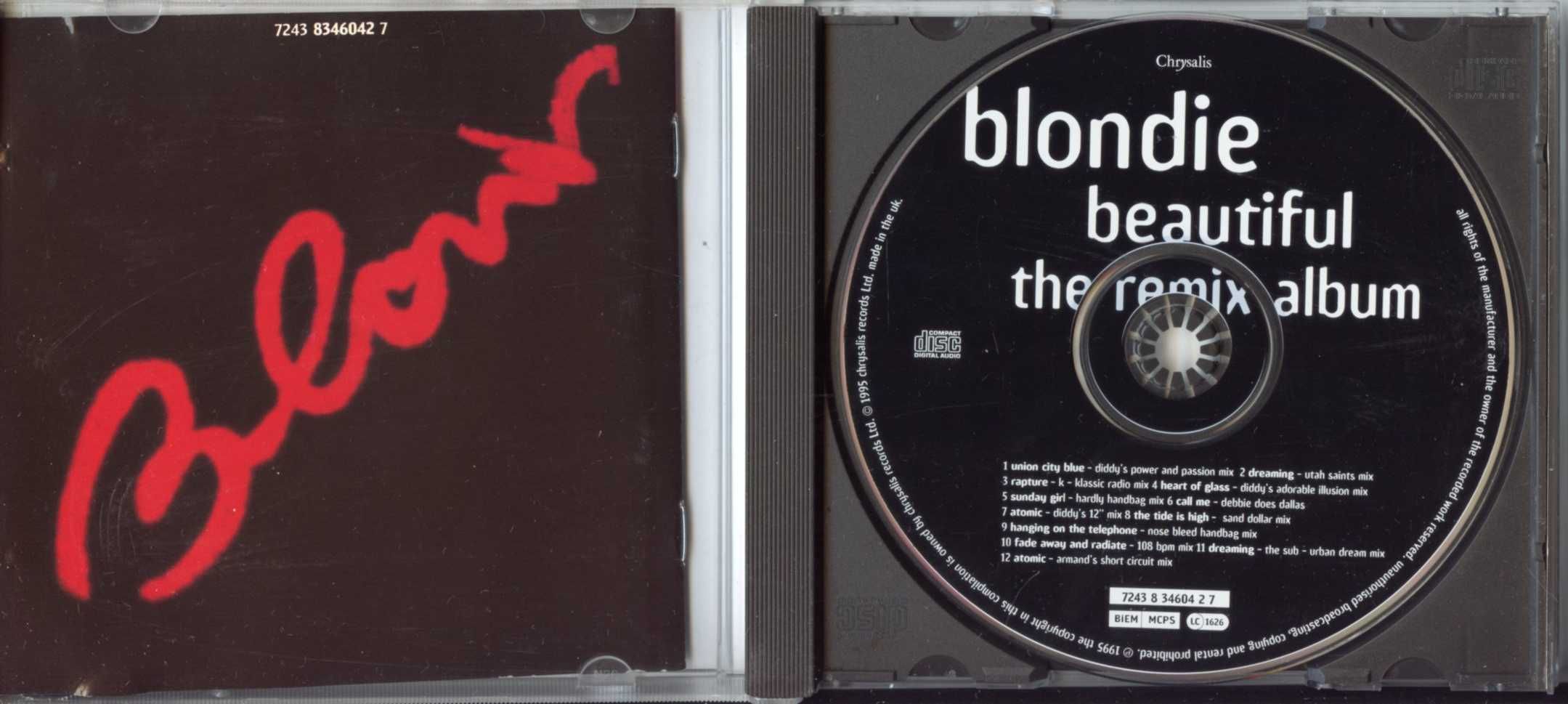 CD Blondie - Beautiful, The Remix  Album / bdb-