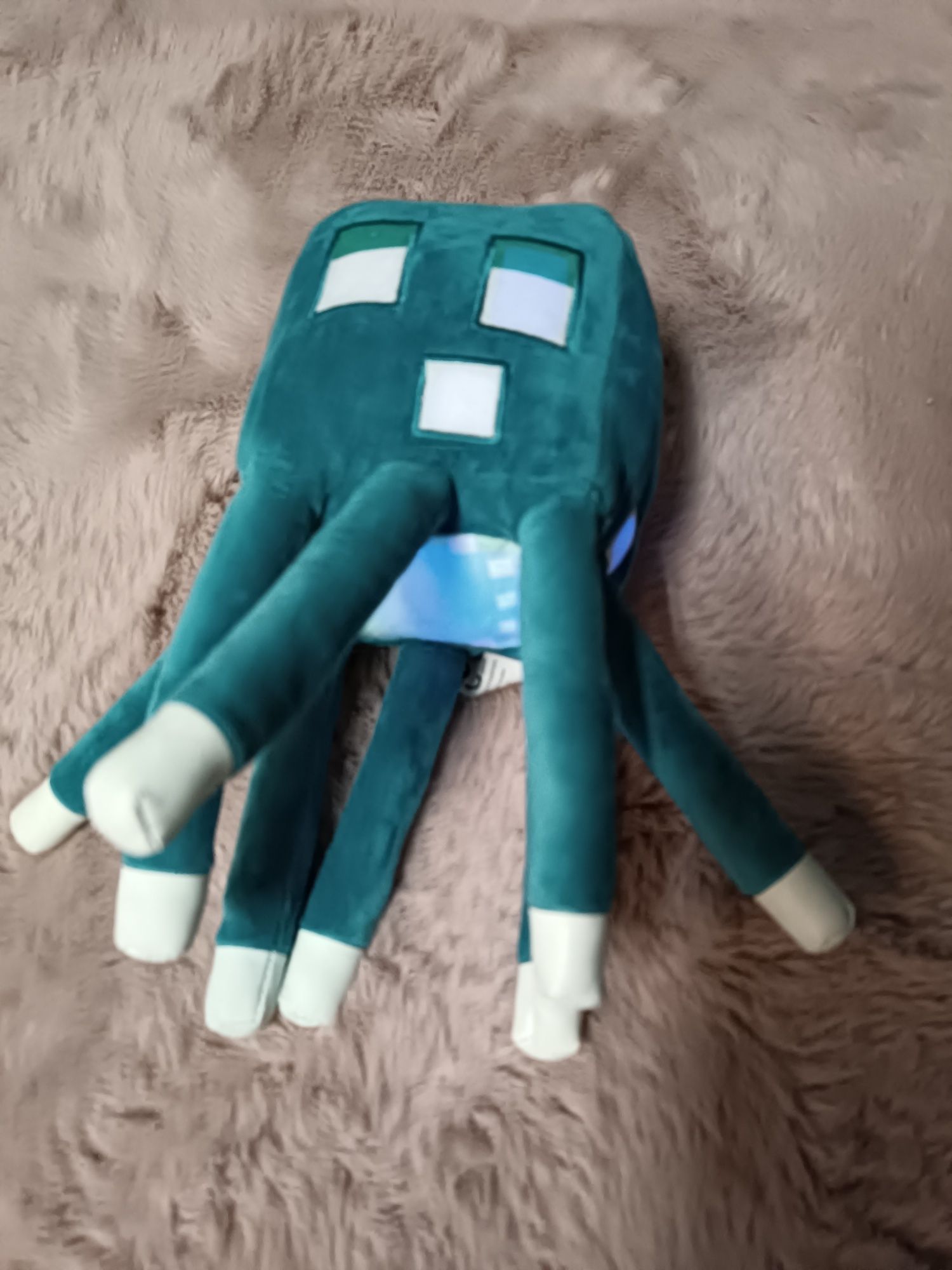 Mattel Minecraft Squid Ośmiornica Kałamarnica świecąca z dźwiękiem