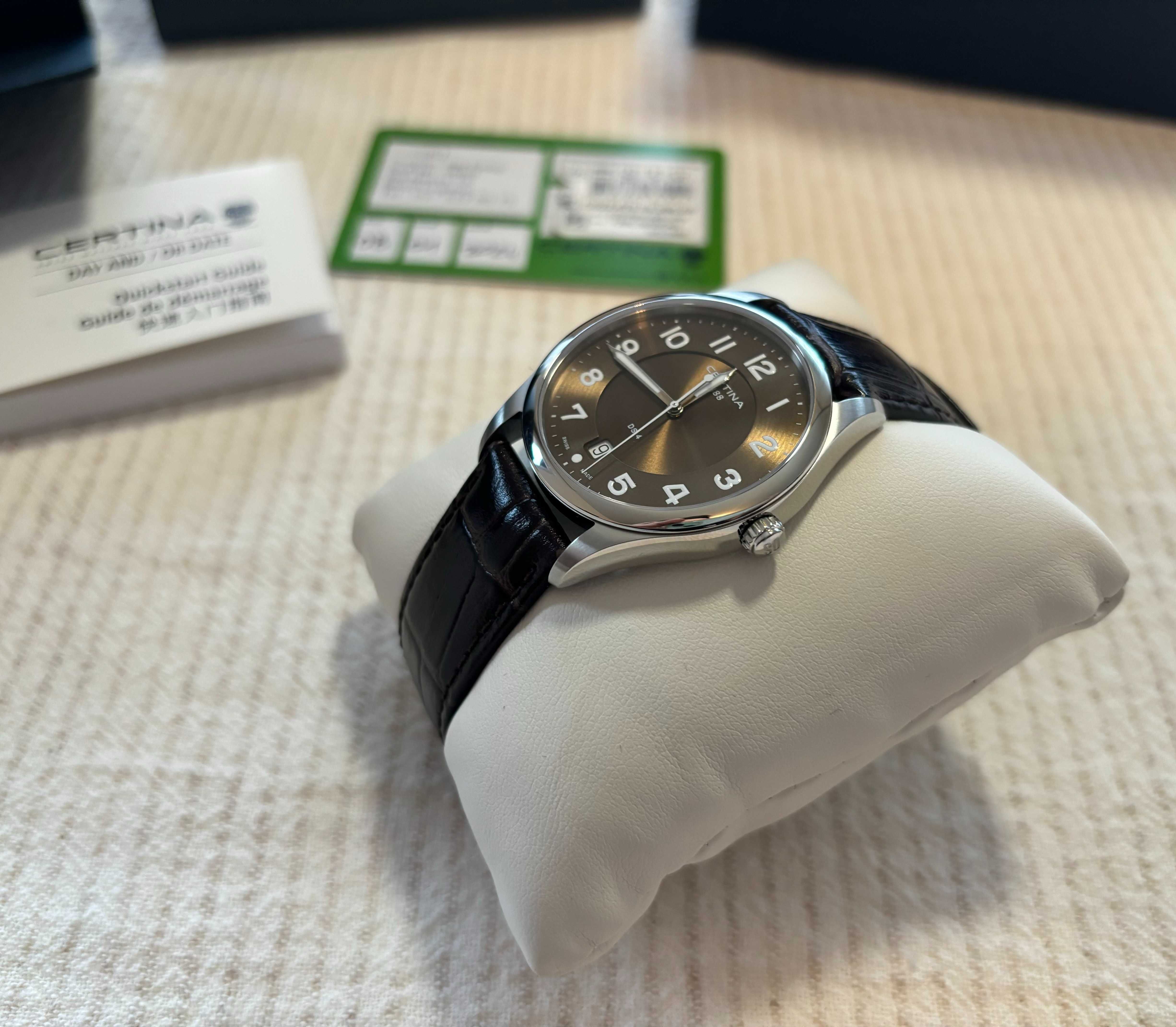 elegancki zegarek męski Certina DS-4 NOWY Z GWARANCJĄ