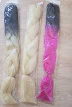 Cabelo postiço (100gr) cada - tranças africanas