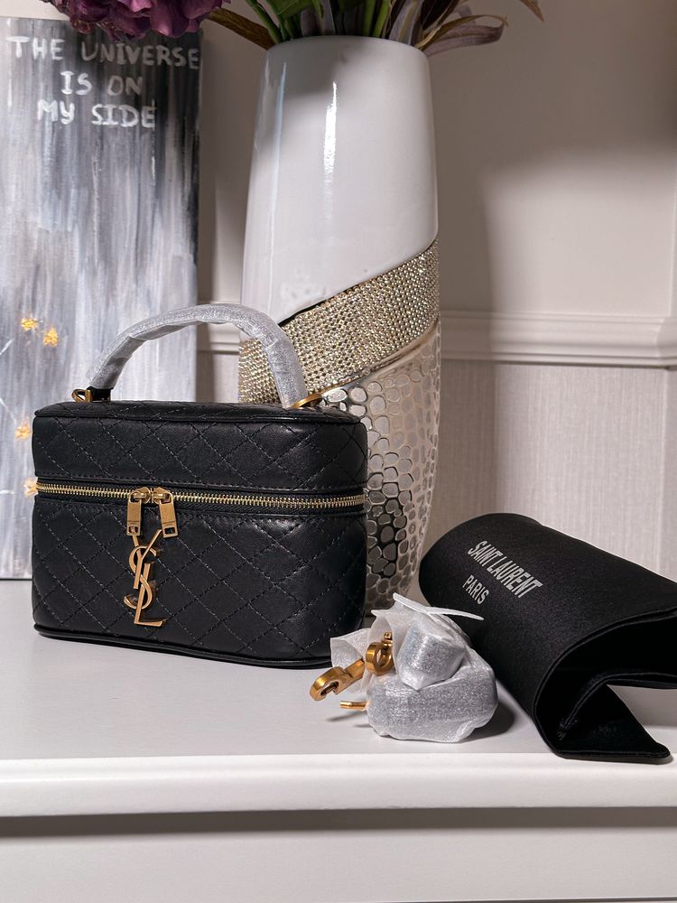 Torebka YSL yves saint laurent Gaby Vanity Bag mała luxuary markowa