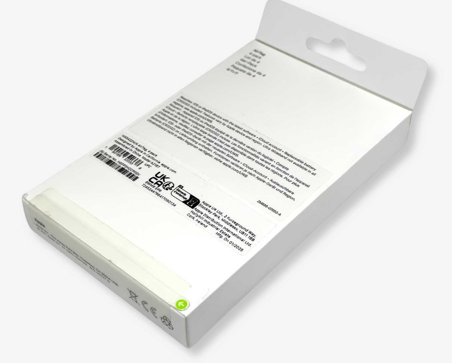 Lokalizator Apple AirTag 4 sztuki 350zł Żelazna 89 W-wa