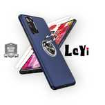 Etui + szkło Samsung Galaxy S20 FE, LeYi, military grade, ring, magnet