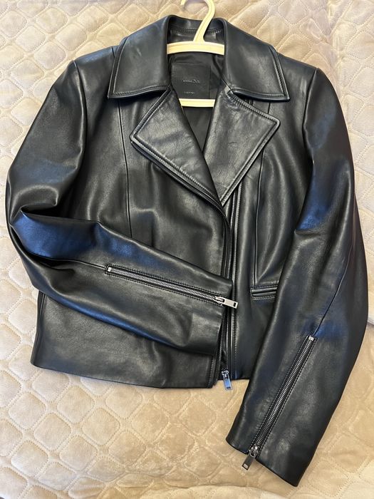 Шкіряна куртка Massimo Dutti
