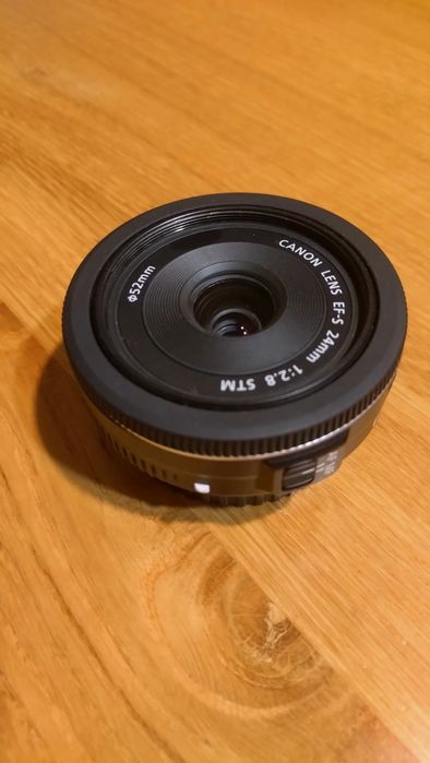 Canon 24 mm stałka placek