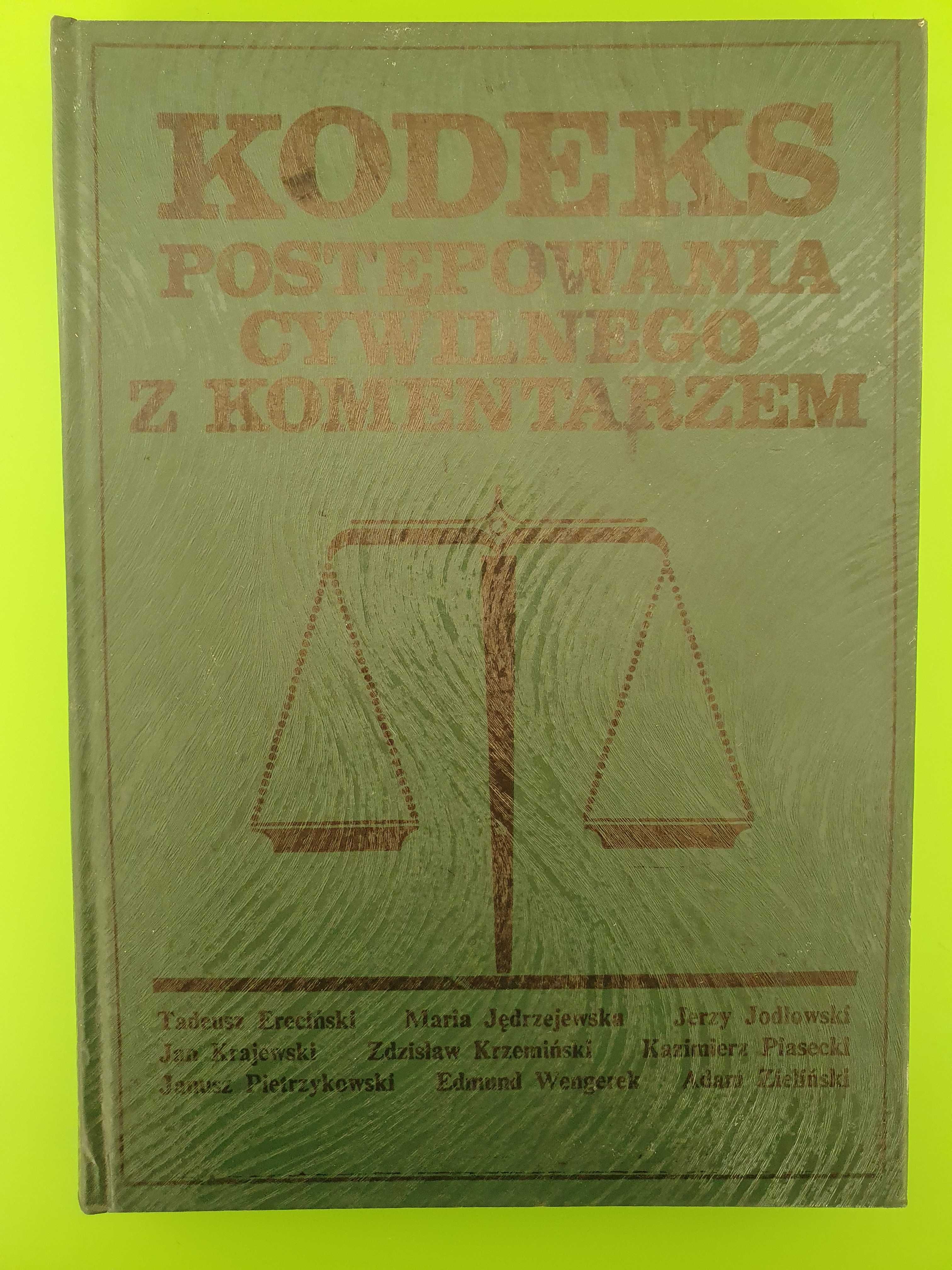 Kodeks postępowania  cywilnego z komentarzem T. Ereciński 1989 r. 3 T.