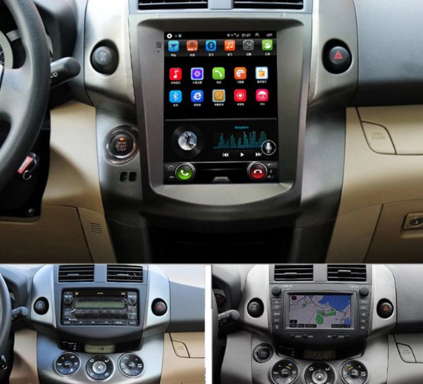 Radio nawigacja TESLA Toyota RAV4 2008 do 2013 ANDROID GPS WiFI USB BT