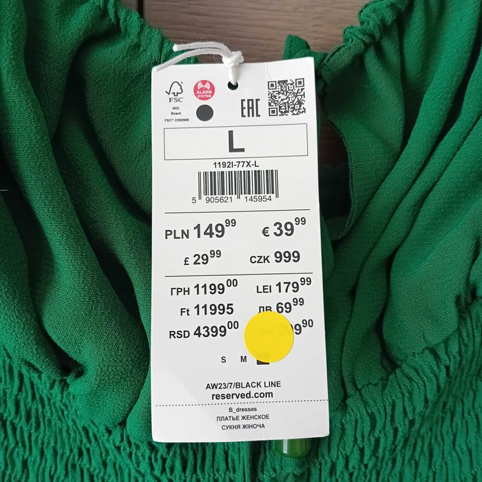 Zwiewna Sukienka Maxi na ramiączkach Nowa