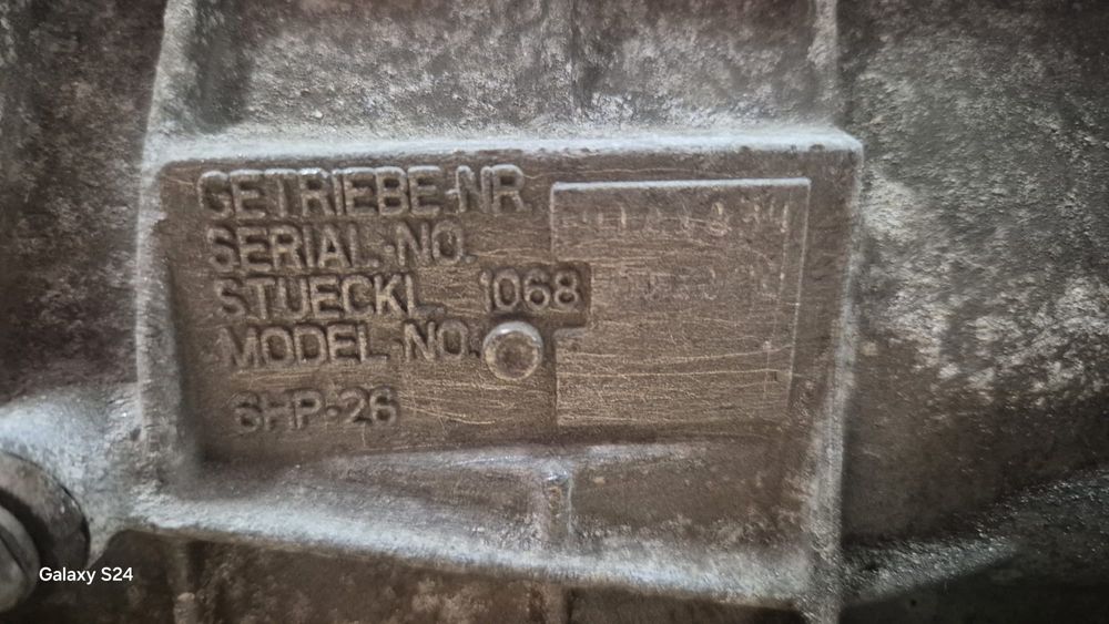 Caixa automática BMW ref:6HP26