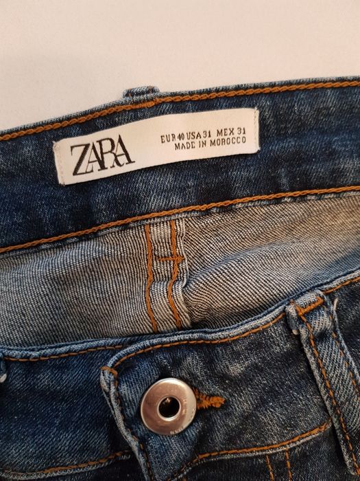 Jeansy Zara, rozmiar 40